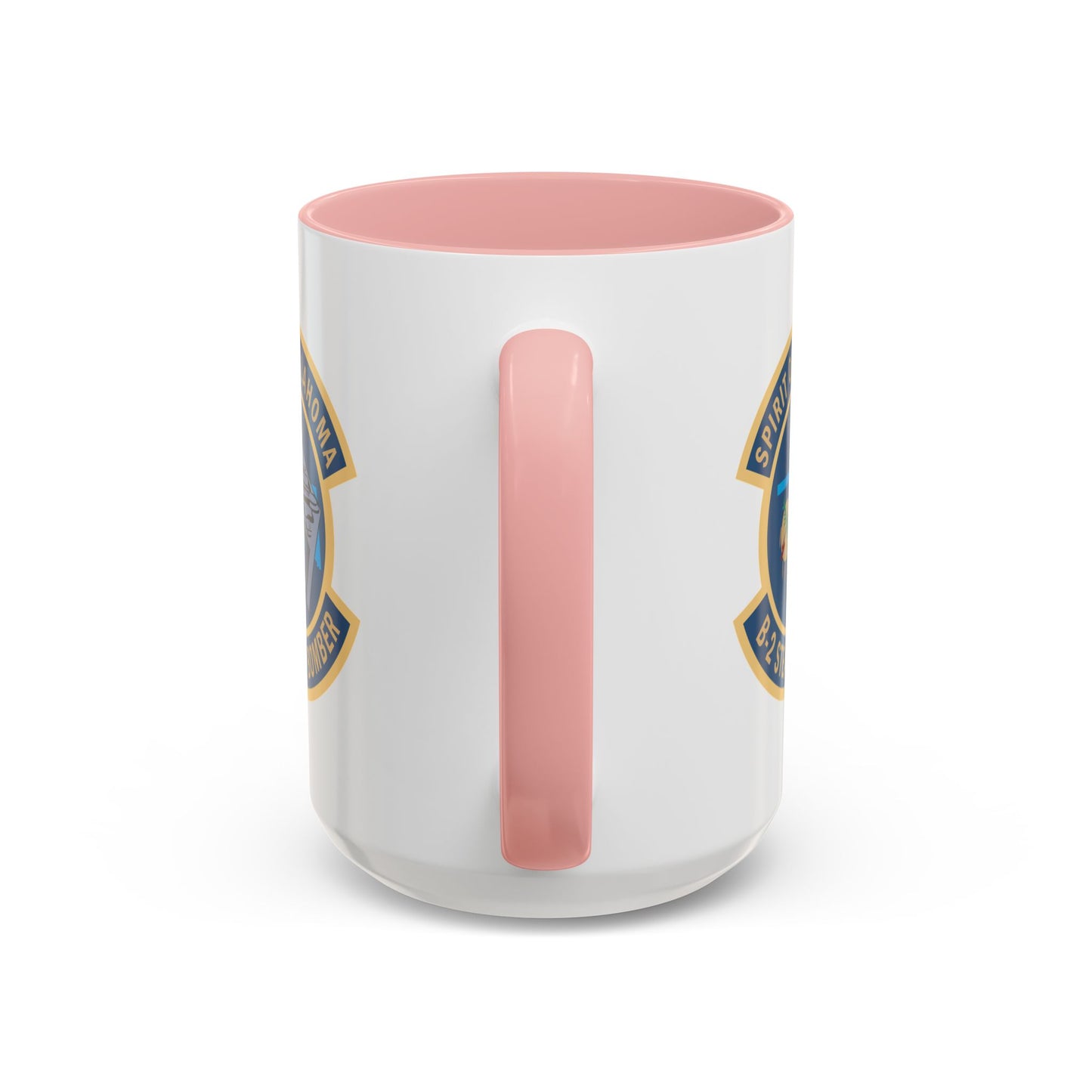 Accent Coffee Mug (11oz & 15oz) - USAF - B2 - Spirit of Oklahoma - Stealth Bomber wo txt X 300