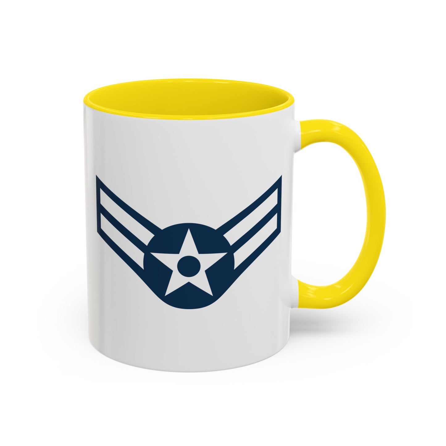 Accent Coffee Mug (11oz & 15oz) - USAF - Airman - First Class (E3) - 2020