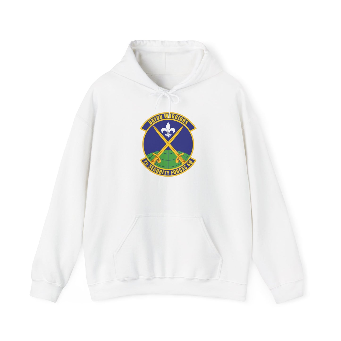 Unisex Heavy Blend Hooded Sweatshirt - USAF - 2nd Security Forces Squadron wo txt