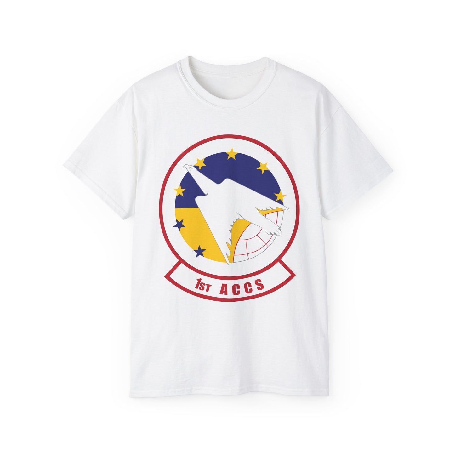 Unisex Ultra Cotton Tee - USAF - 1st Airborne Command Control Squadron (ACC) wo txt X 300