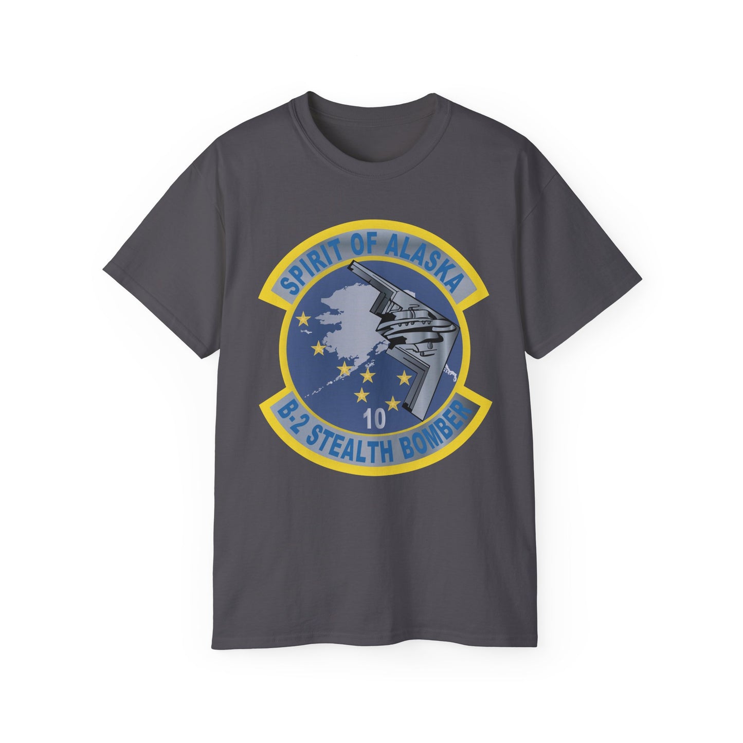 Unisex Ultra Cotton Tee - USAF - B2 - Spirit of Alaska - Stealth Bomber wo txt X 300