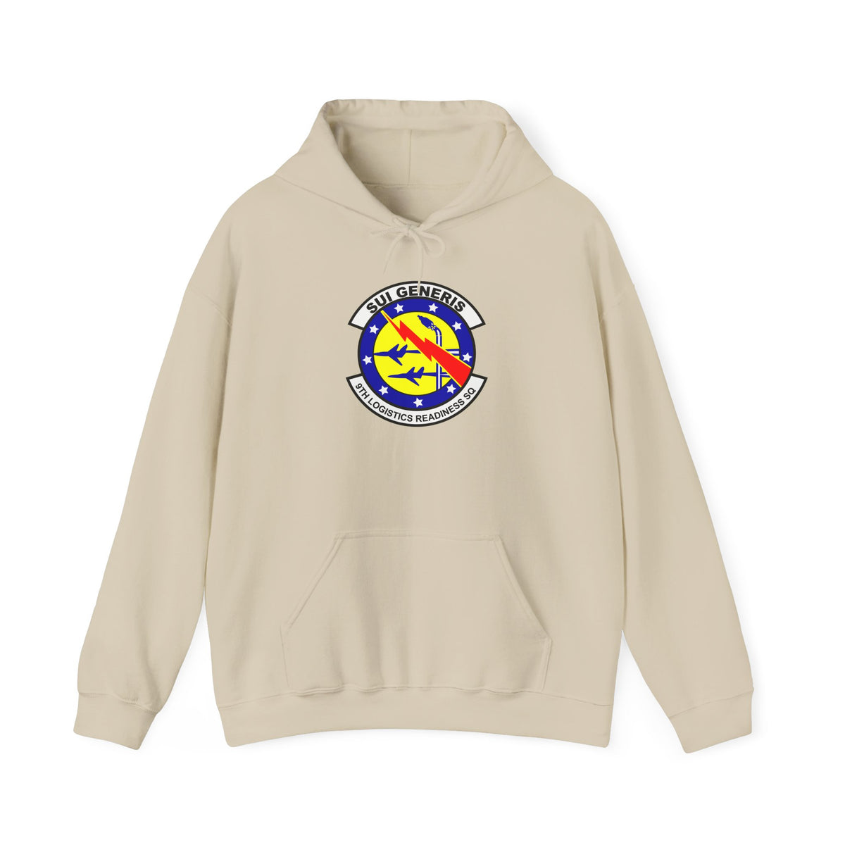Unisex Heavy Blend Hooded Sweatshirt - USAF - 9th Logistics Readiness Squadron wo txt X 300