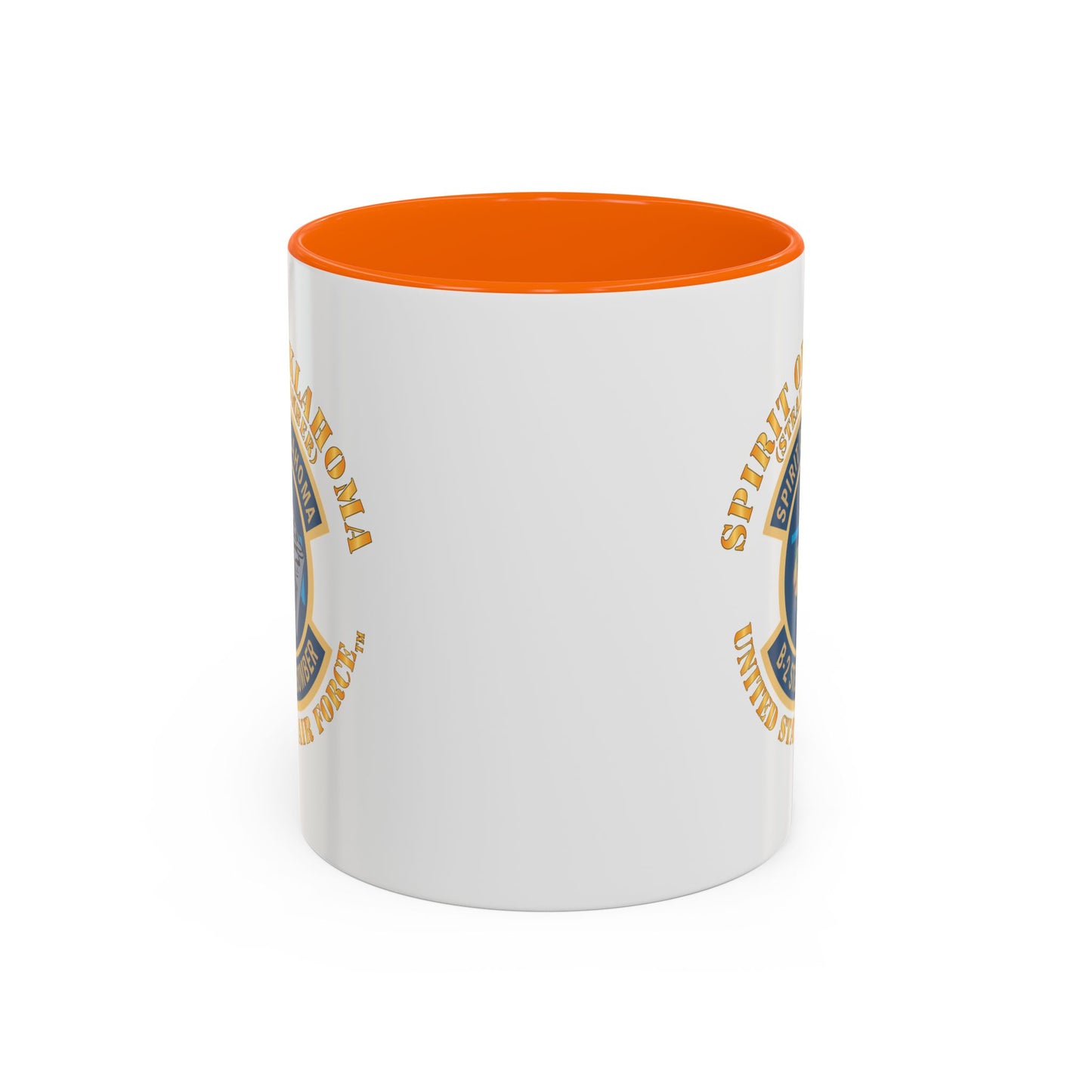 Accent Coffee Mug (11oz & 15oz) - USAF - B2 - Spirit of Oklahoma - Stealth Bomber X 300