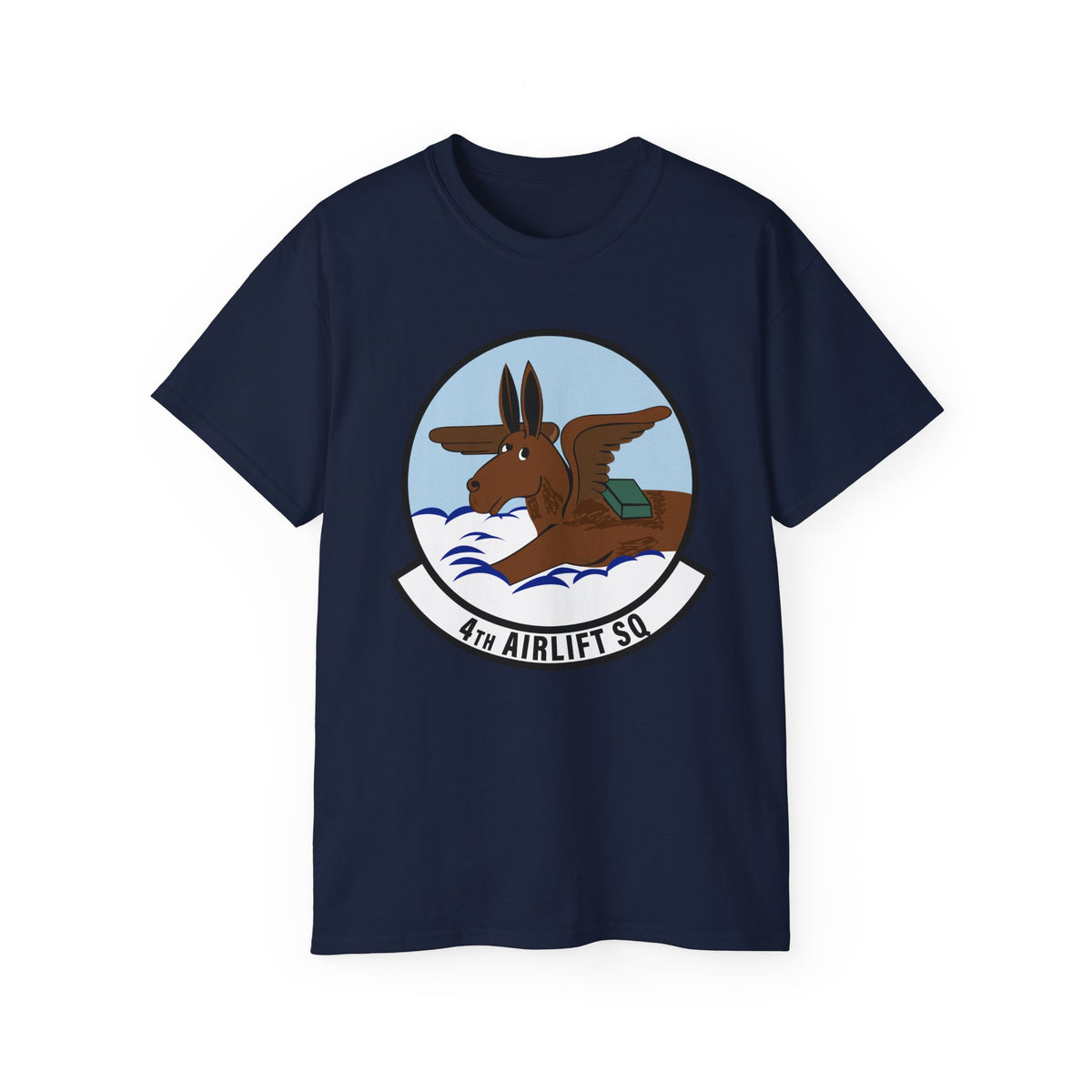 Unisex Ultra Cotton Tee - USAF - 4th Airlift Squadron wo txt X 300