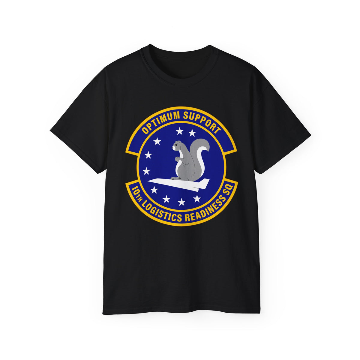 Unisex Ultra Cotton Tee - USAF - 10th Logistics Readiness Squadron wo txt
