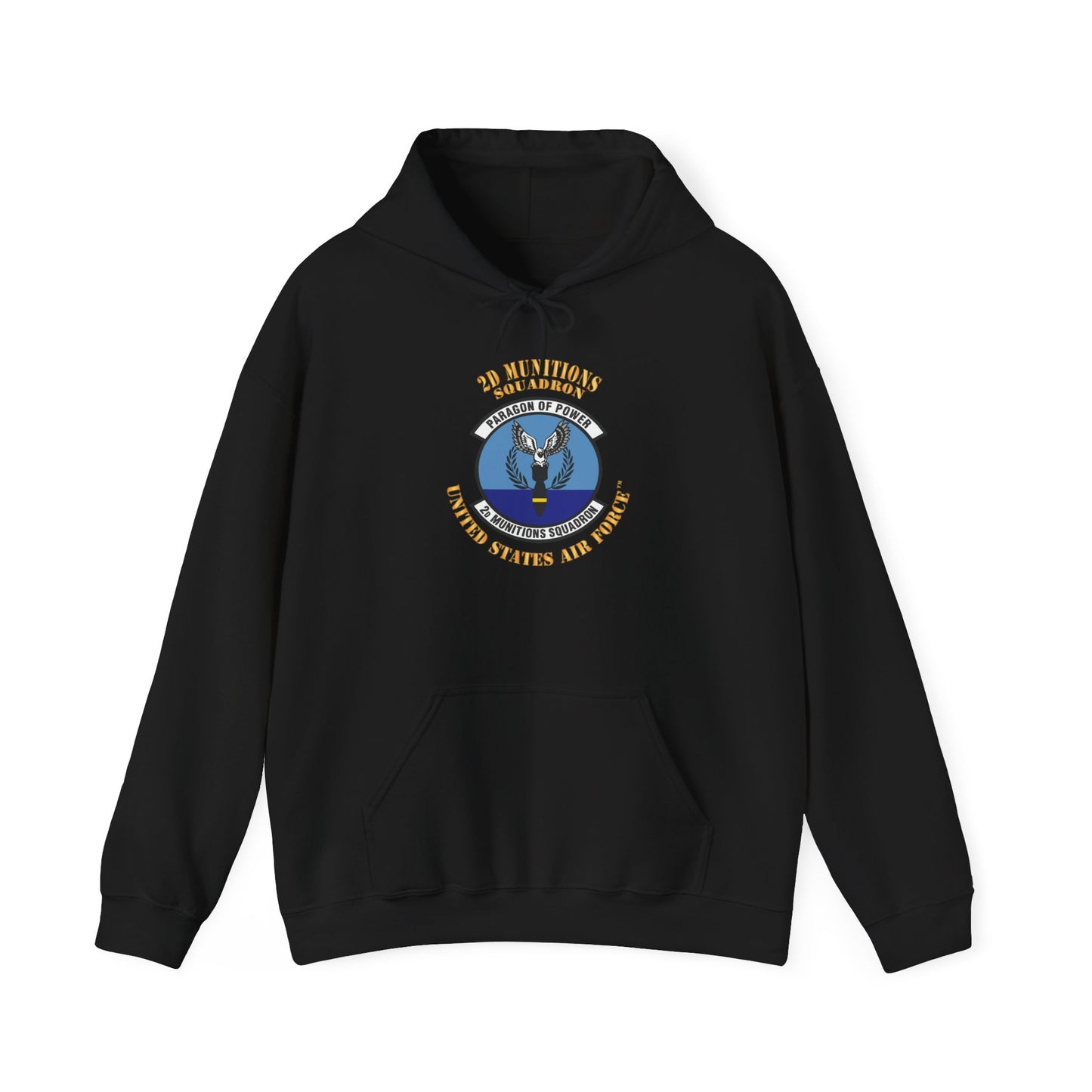 Unisex Heavy Blend Hooded Sweatshirt - USAF - 2nd Munitions Squadron