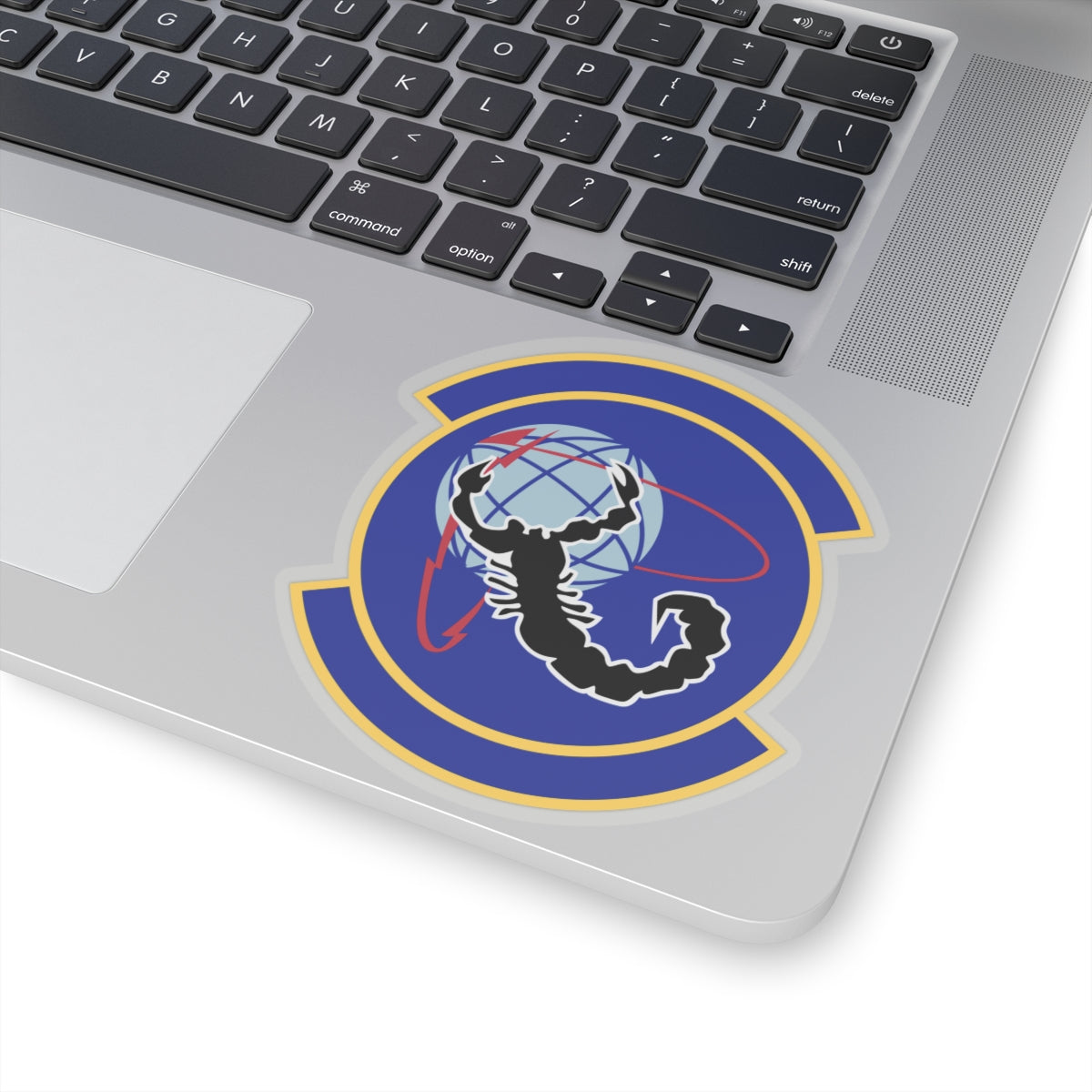 Kiss-Cut Stickers - USAF - 4th Space Warning Sq wo txt X 300