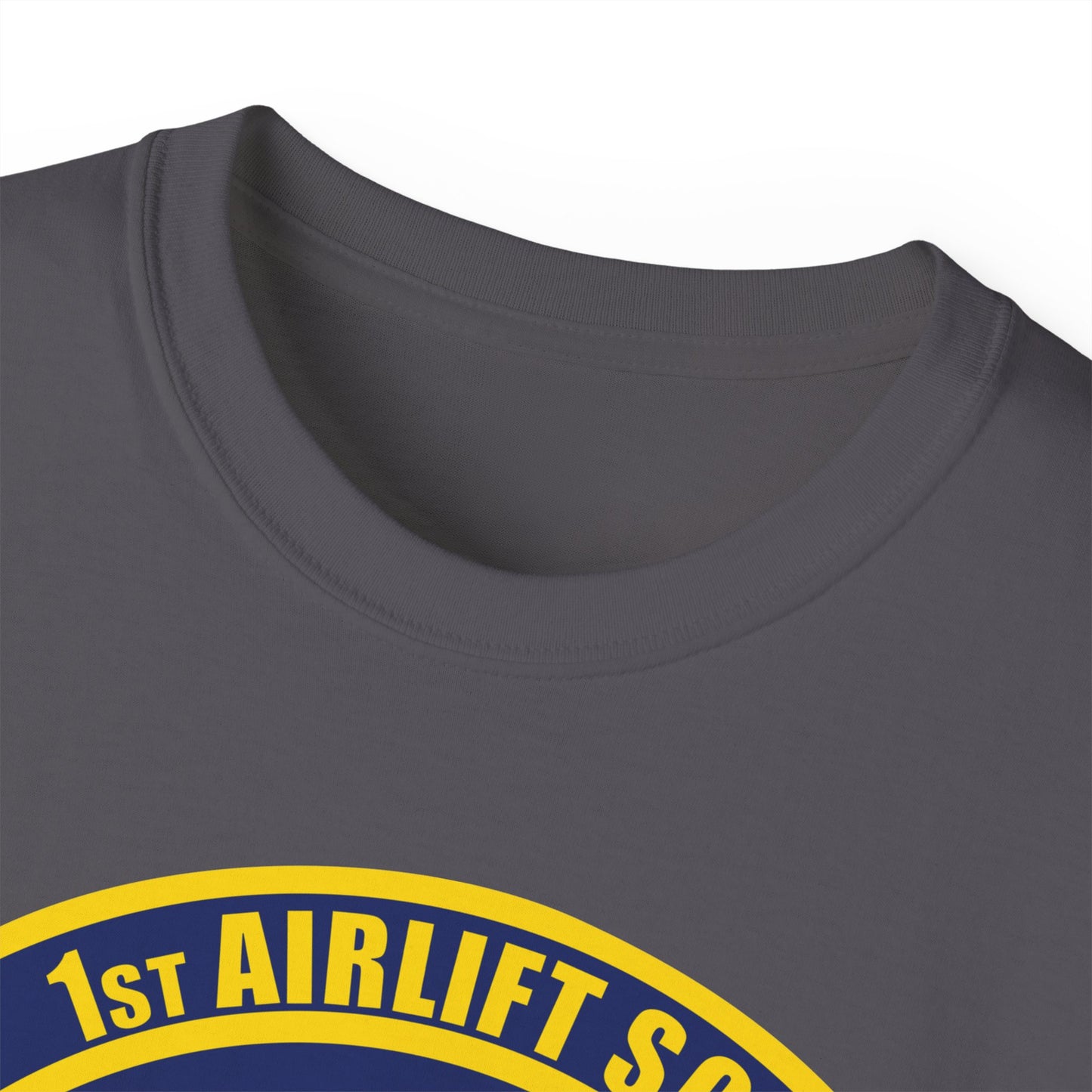 Unisex Ultra Cotton Tee - USAF - 1st Airlift Squadron wo txt X 300