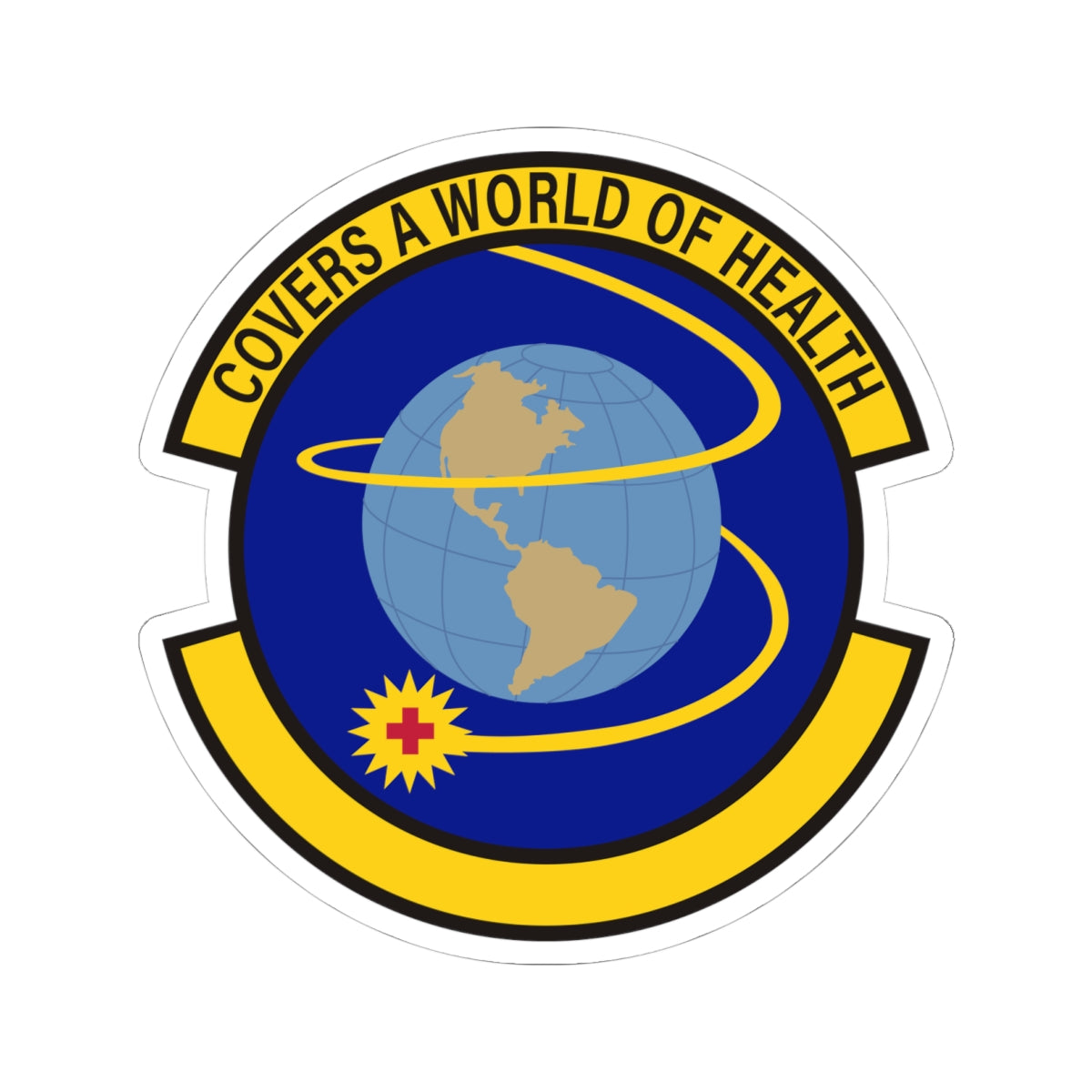 Kiss-Cut Stickers - USAF - 4th Operational Medical Readiness Sq wo txt X 300