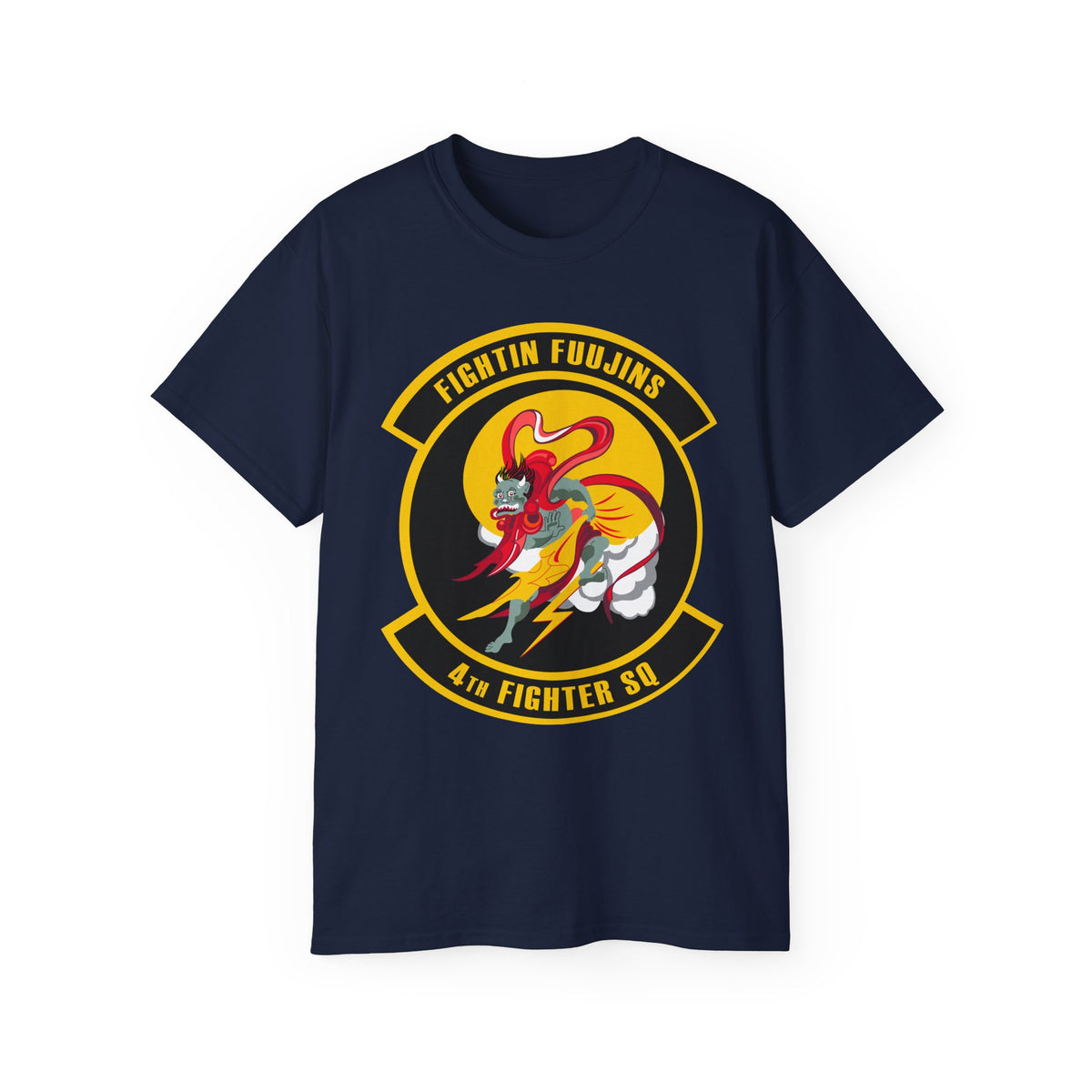 Unisex Ultra Cotton Tee - USAF - 4th Fighter Squadron wo txt