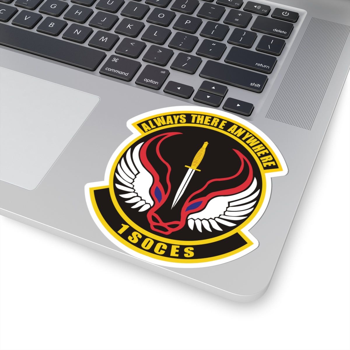 Kiss-Cut Stickers - USAF - 1st Special Operations Civil Engineer Sq wo txt