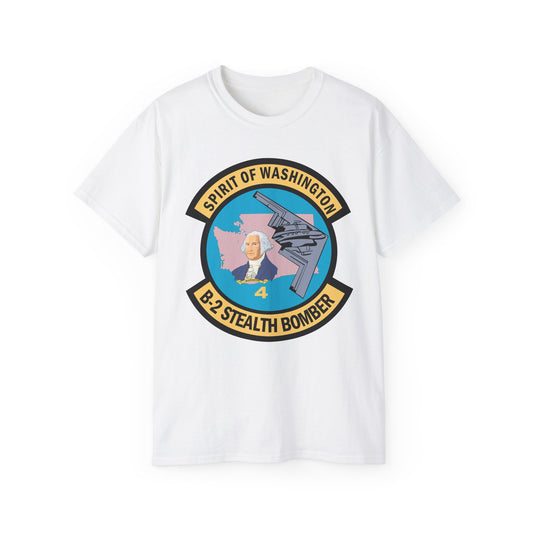 Unisex Ultra Cotton Tee - USAF - B2 - Spirit of Washington - Stealth Bomber wo txt X 300
