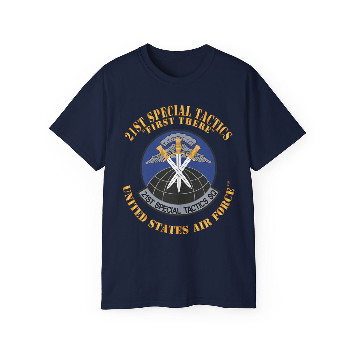 Unisex Ultra Cotton Tee - USAF - 21st Special Tactics Squadron - First There