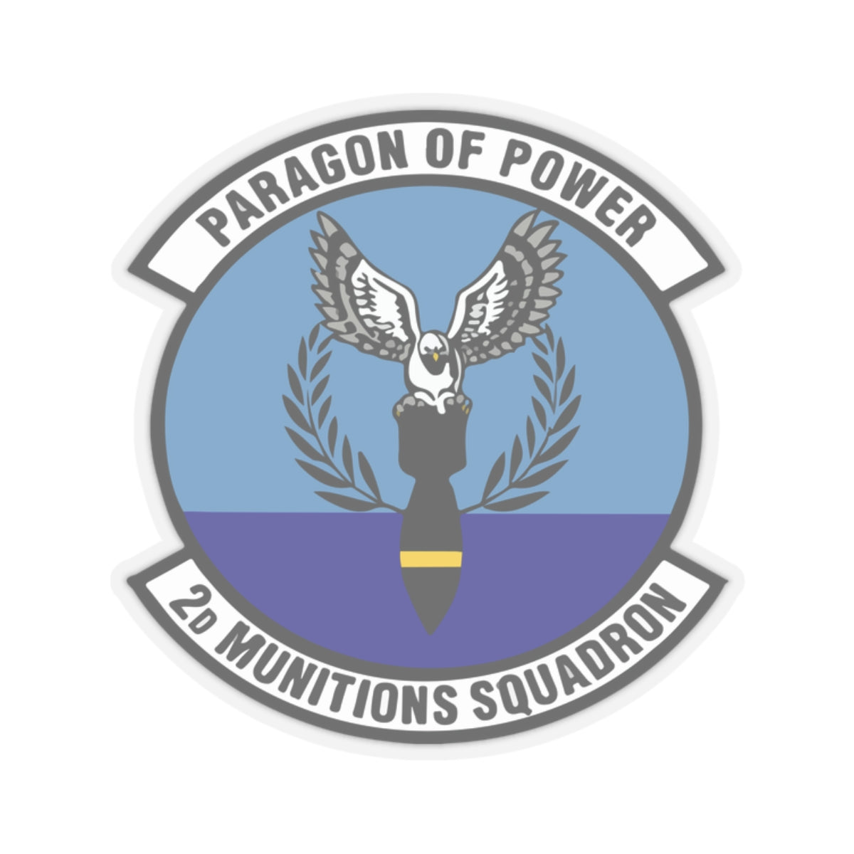 Kiss-Cut Stickers - USAF - 2nd Munitions Squadron wo txt