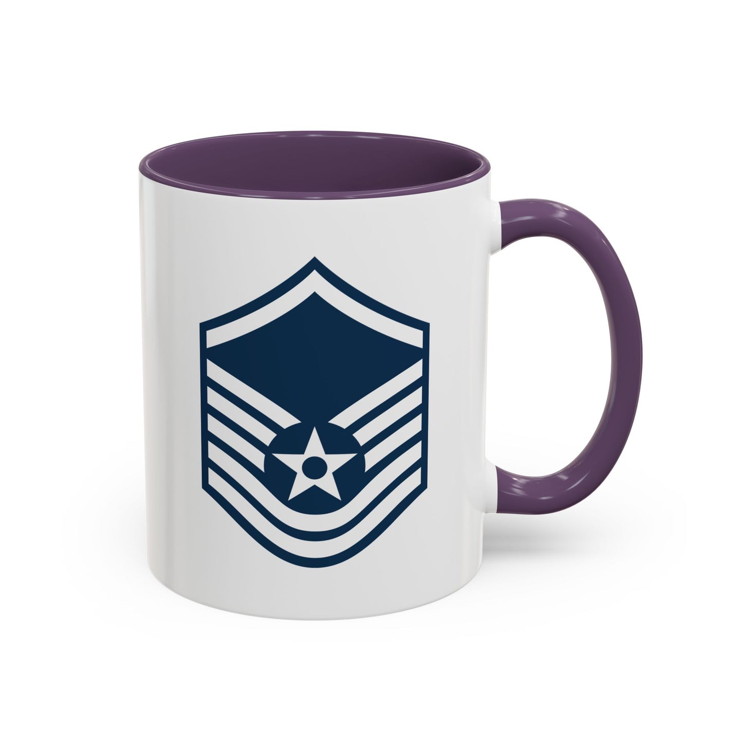 Accent Coffee Mug (11oz & 15oz) - USAF - Master Sergeant (E7a) - 2020