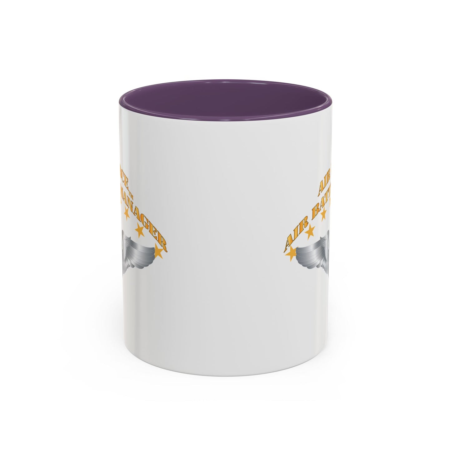 Accent Coffee Mug (11oz & 15oz) - USAF - Air Battle Manager - Basic Wings X 300