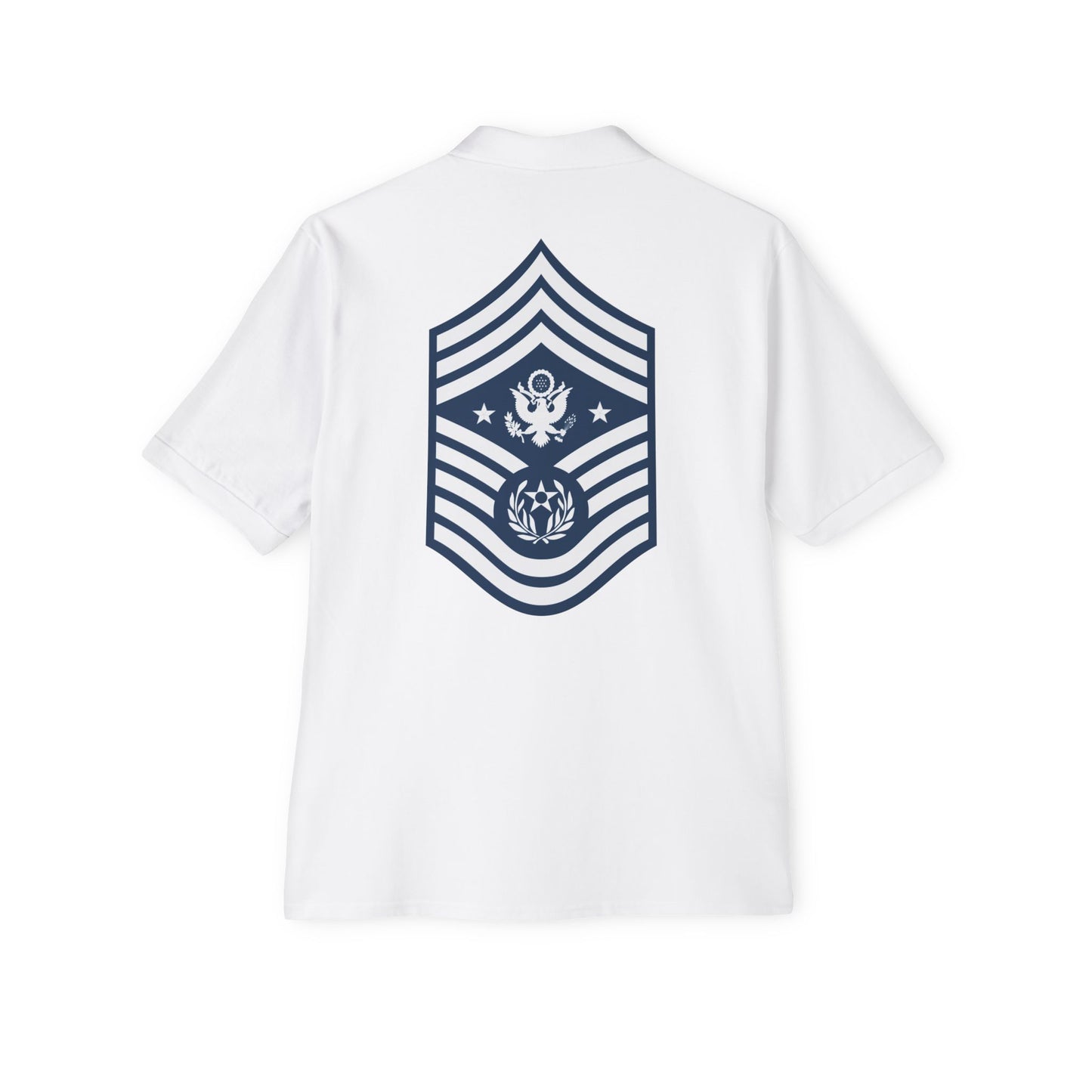 Men's Piqué Polo - USAF - Chief Master Sergeant of the Air Force (E9d) - 2020