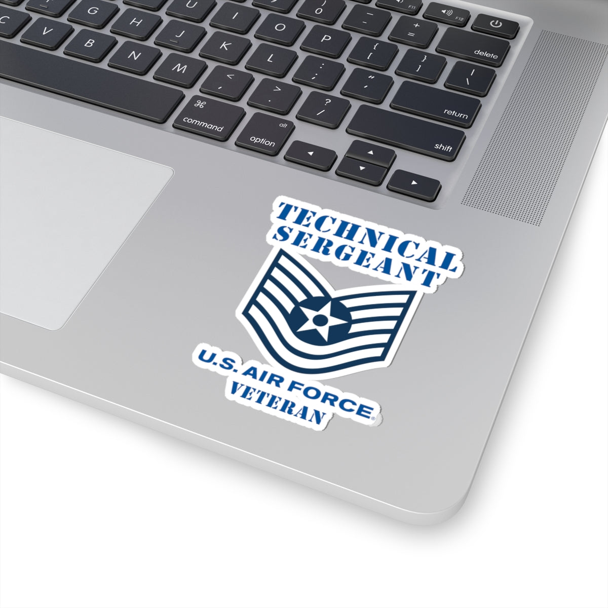 Kiss-Cut Stickers - USAF - Technical Sergeant (E6) - 2020 - Veteran
