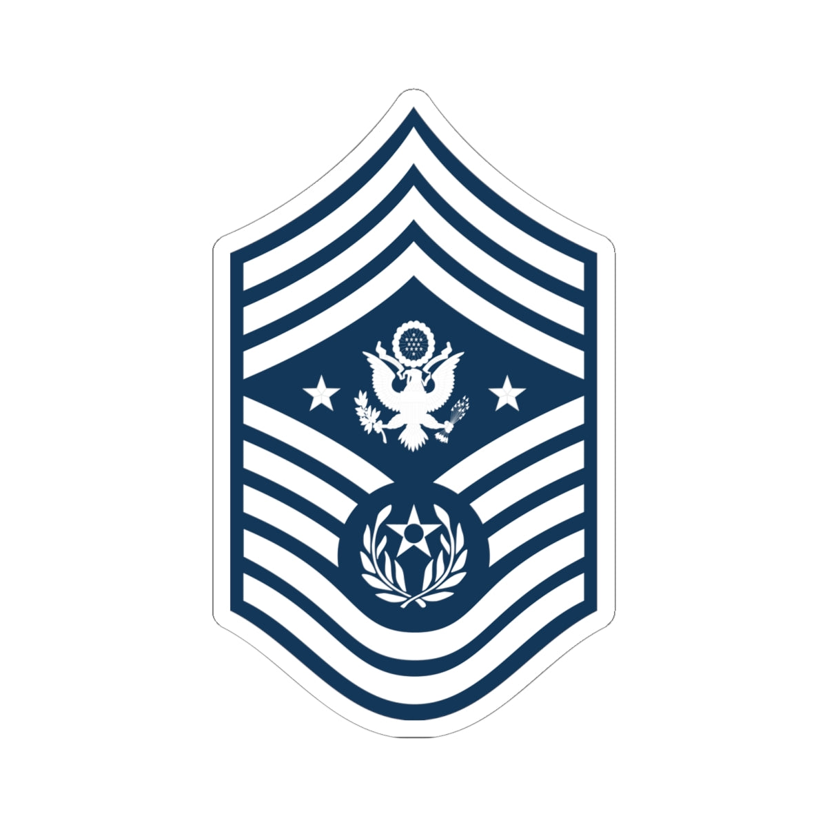 Kiss-Cut Stickers - USAF - Chief Master Sergeant of the Air Force (E9d) - 2020