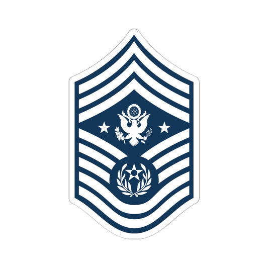 Kiss-Cut Stickers - USAF - Chief Master Sergeant of the Air Force (E9d) - 2020