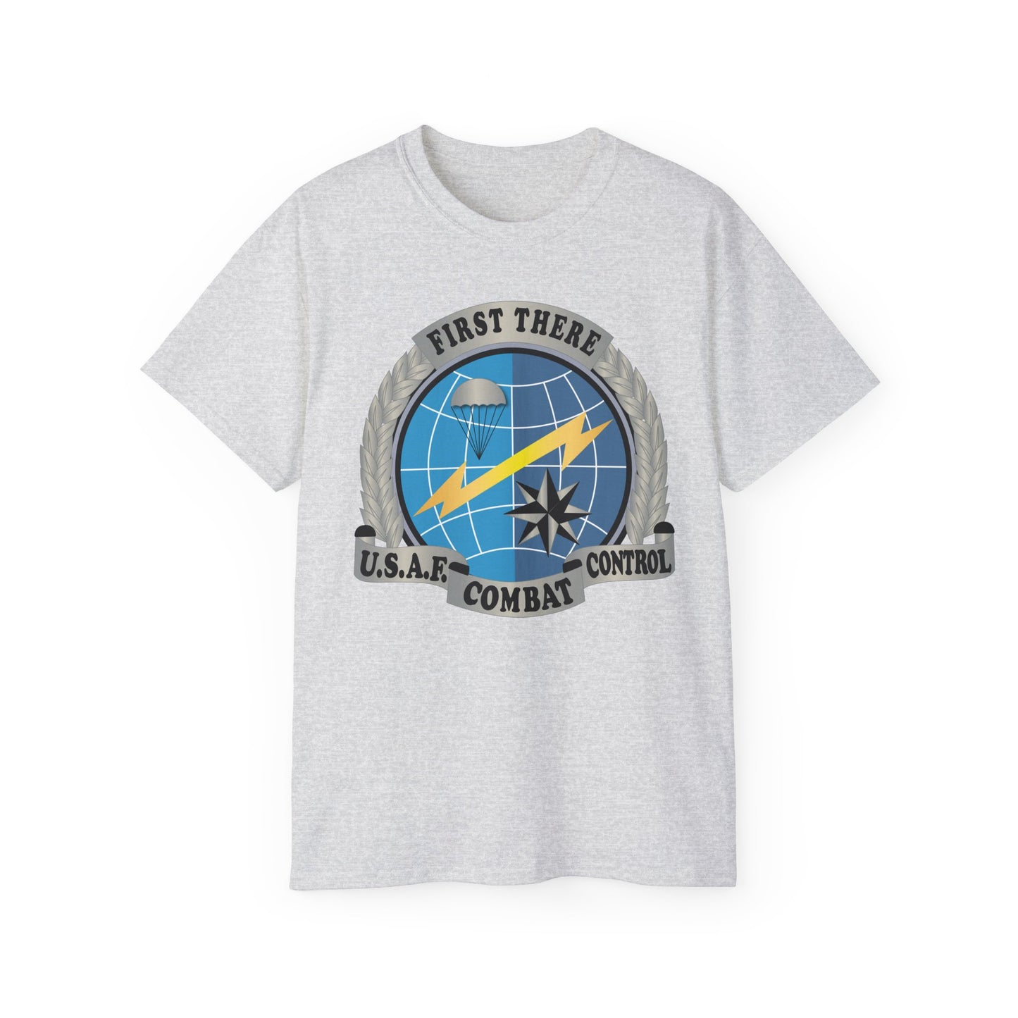 Unisex Ultra Cotton Tee - USAF - Combat Controller Badge No Txt  X 300