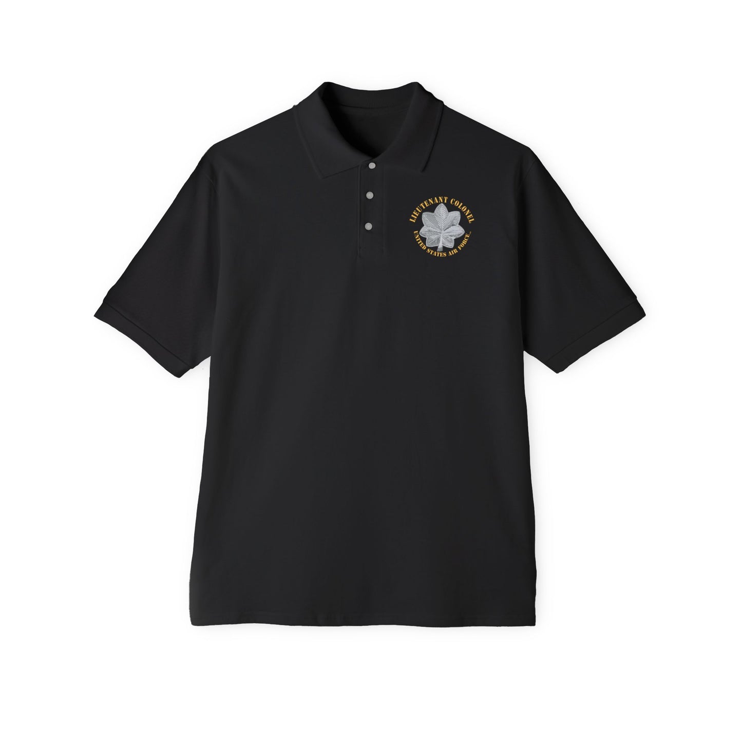 Men's Piqué Polo - USAF - Lieutenant Colonel - LTC - TM X 300