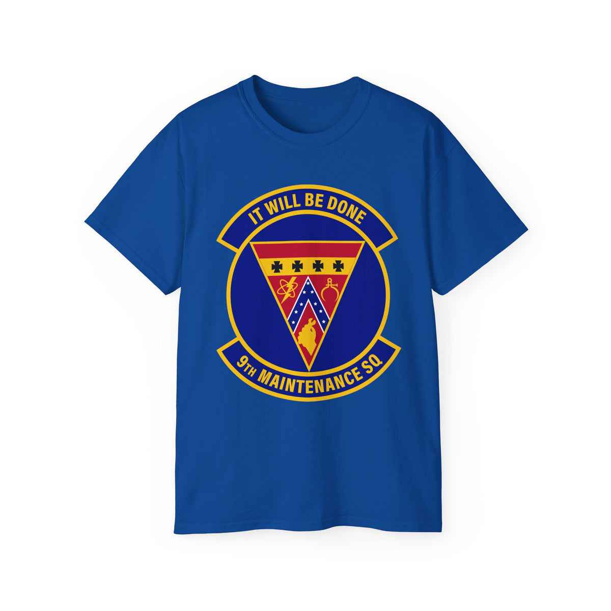 Unisex Ultra Cotton Tee - USAF - 9th Maintenance Squadron wo txt X 300