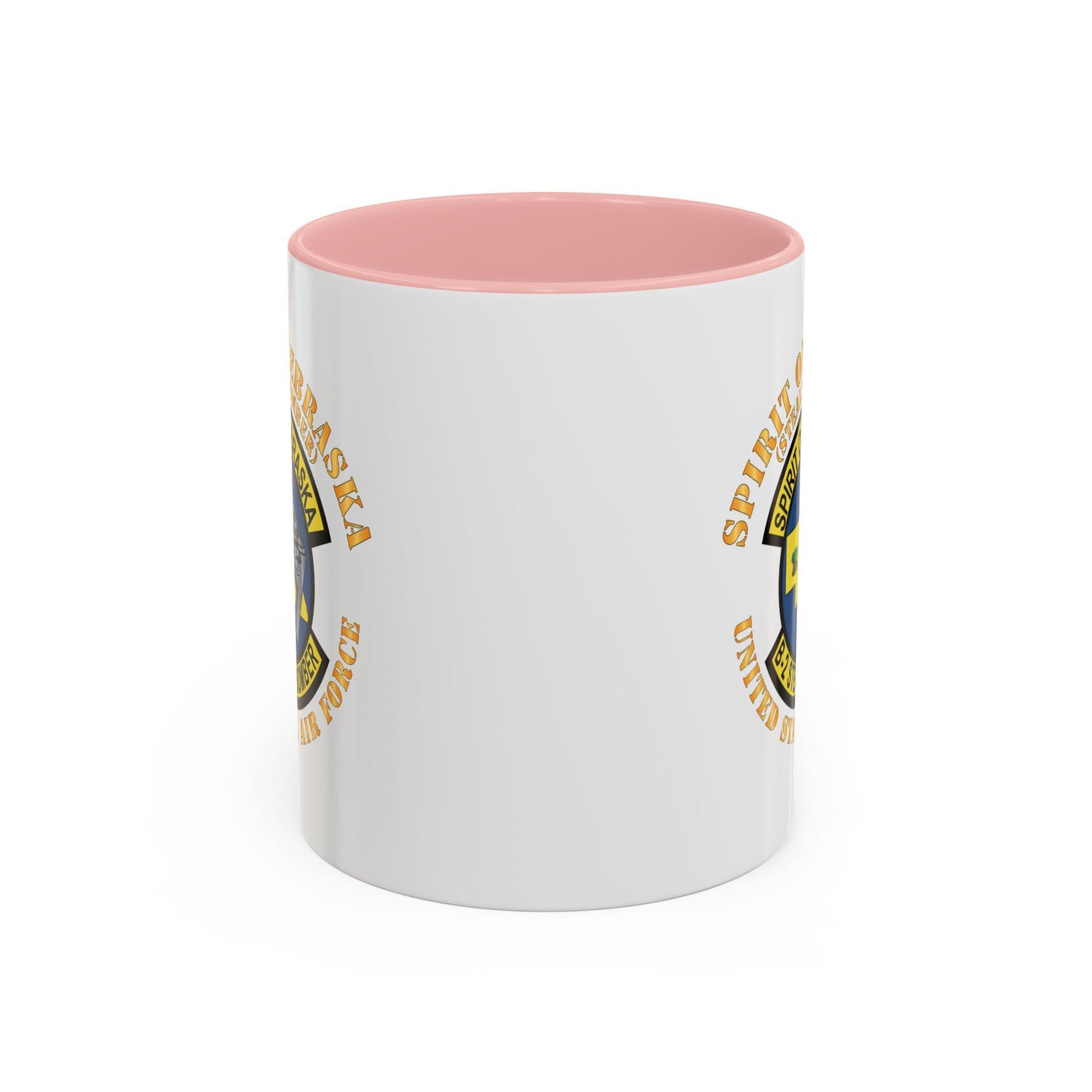Accent Coffee Mug (11oz & 15oz) - USAF - B2 - Spirit of Nebraska - Stealth Bomber X 300