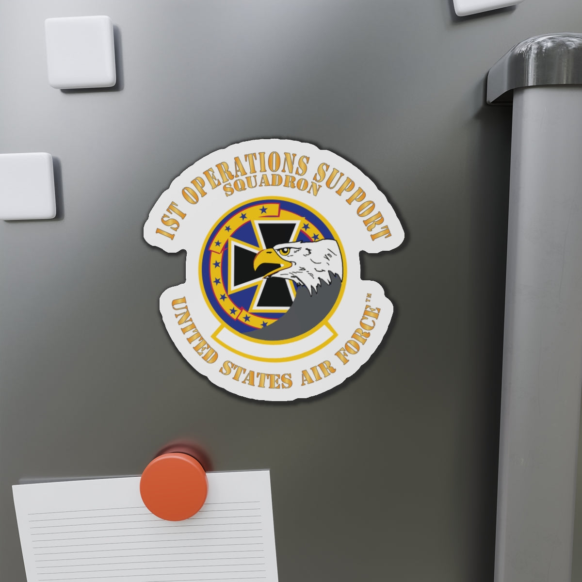 Die-Cut Magnet - USAF - 1st Operations Support Squadron