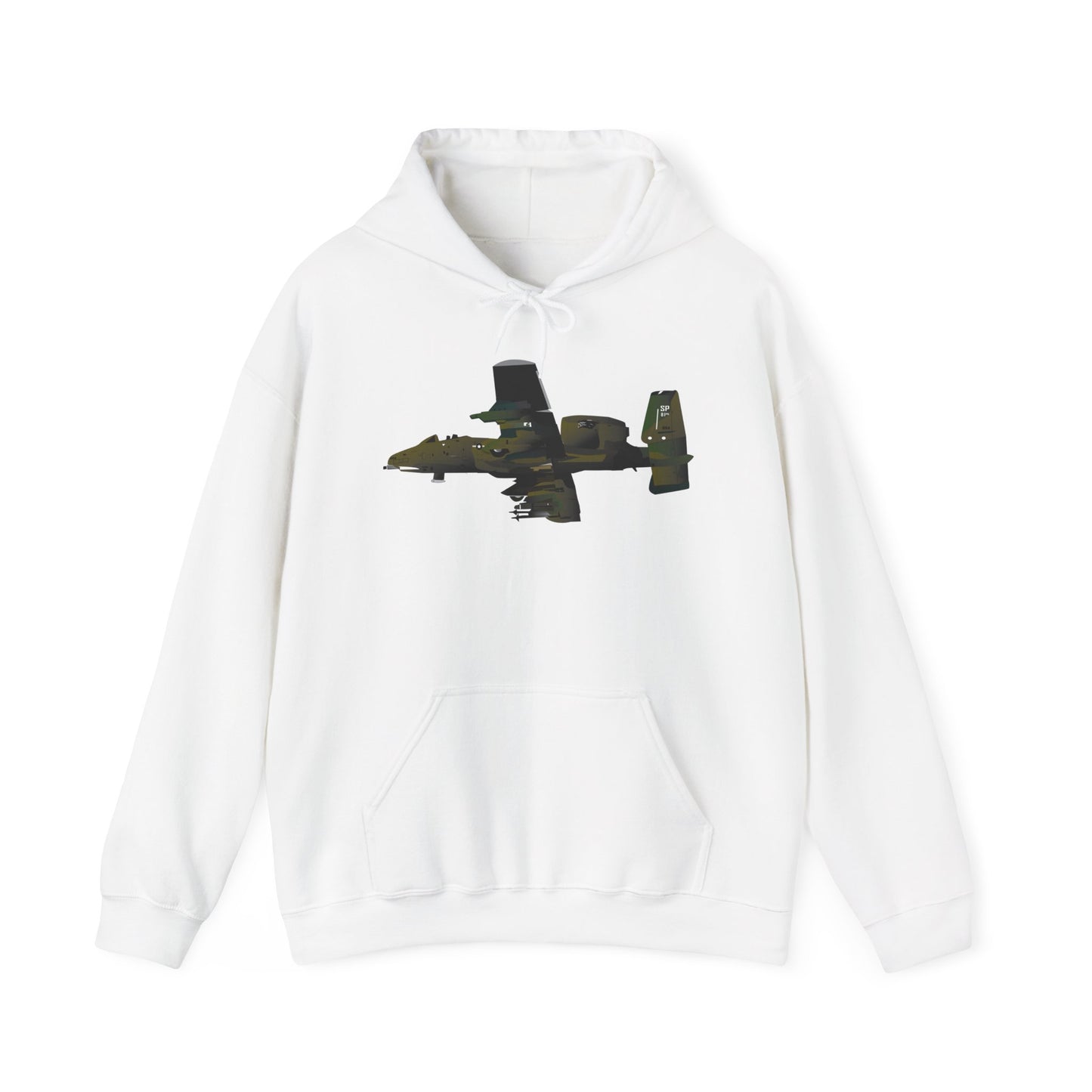 Unisex Heavy Blend Hooded Sweatshirt - Aircraft - A-10 Wart Hog X 300