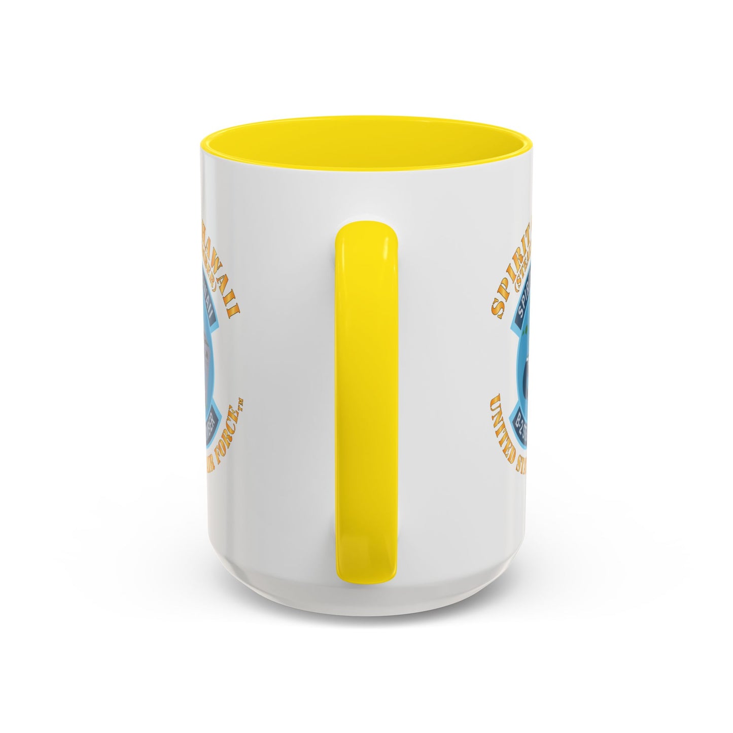 Accent Coffee Mug (11oz & 15oz) - USAF - B2 - Spirit of Hawaii - Stealth Bomber X 300