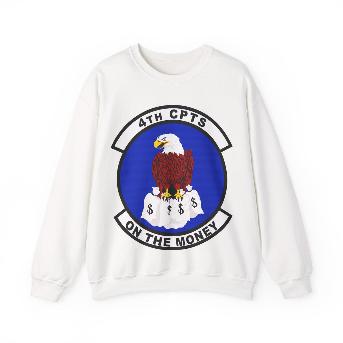 Crewneck Sweatshirt - USAF - 4th Comptroller Squadron wo txt X 300