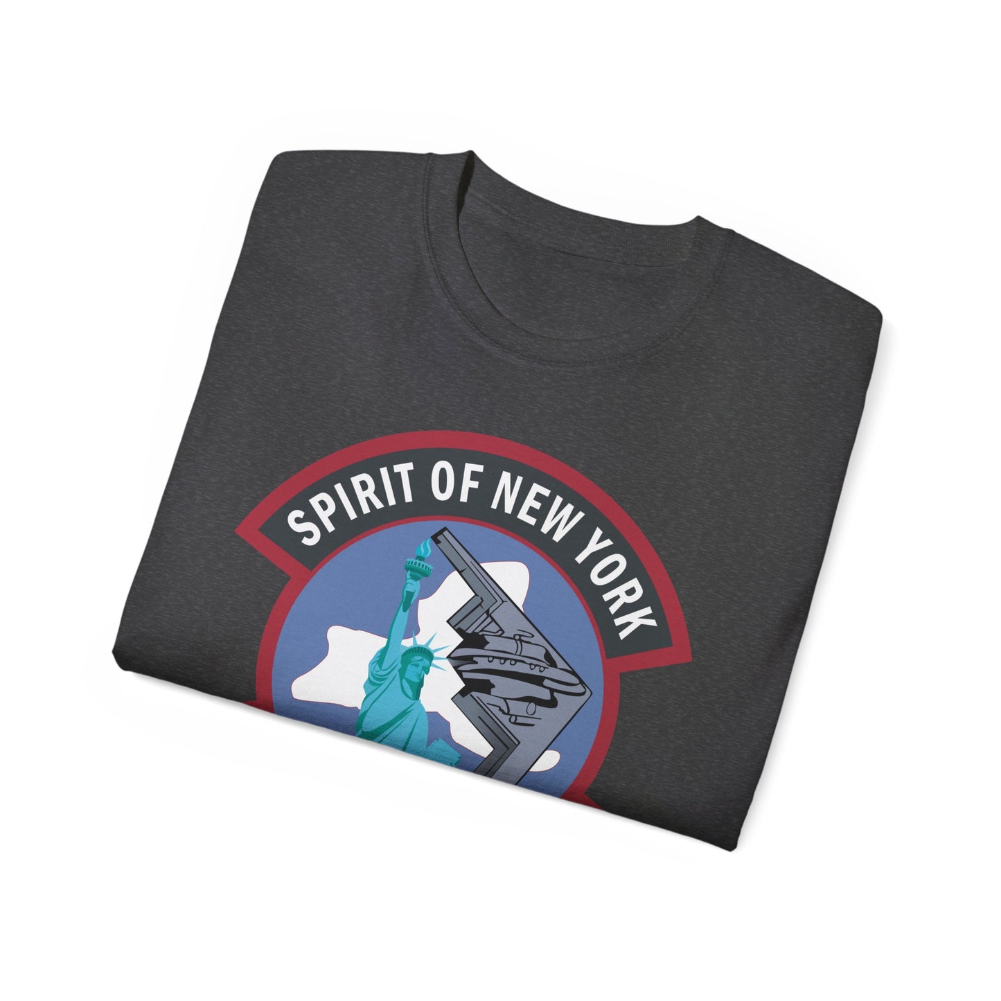 Unisex Ultra Cotton Tee - USAF - B2 - Spirit of New York - Stealth Bomber wo txt X 300