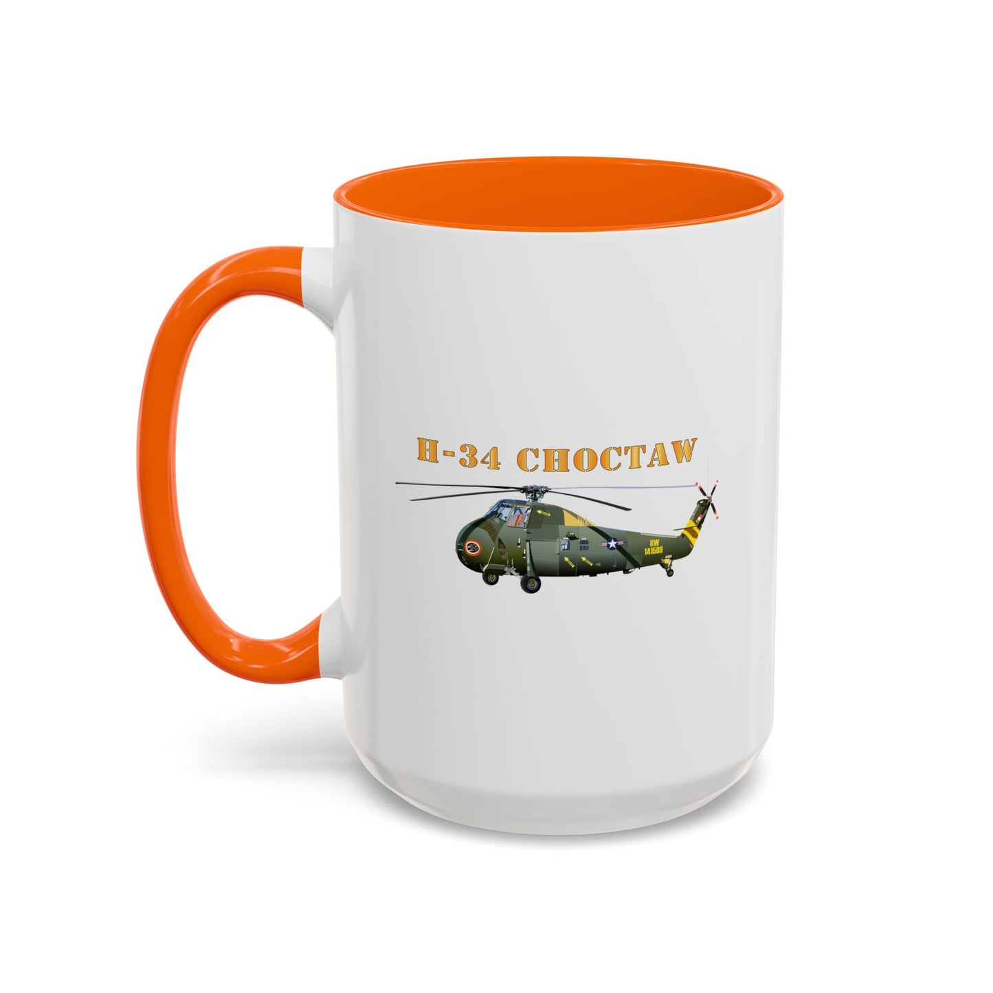 Accent Coffee Mug (11oz & 15oz) - H-34 Choctaw with Txt X 300
