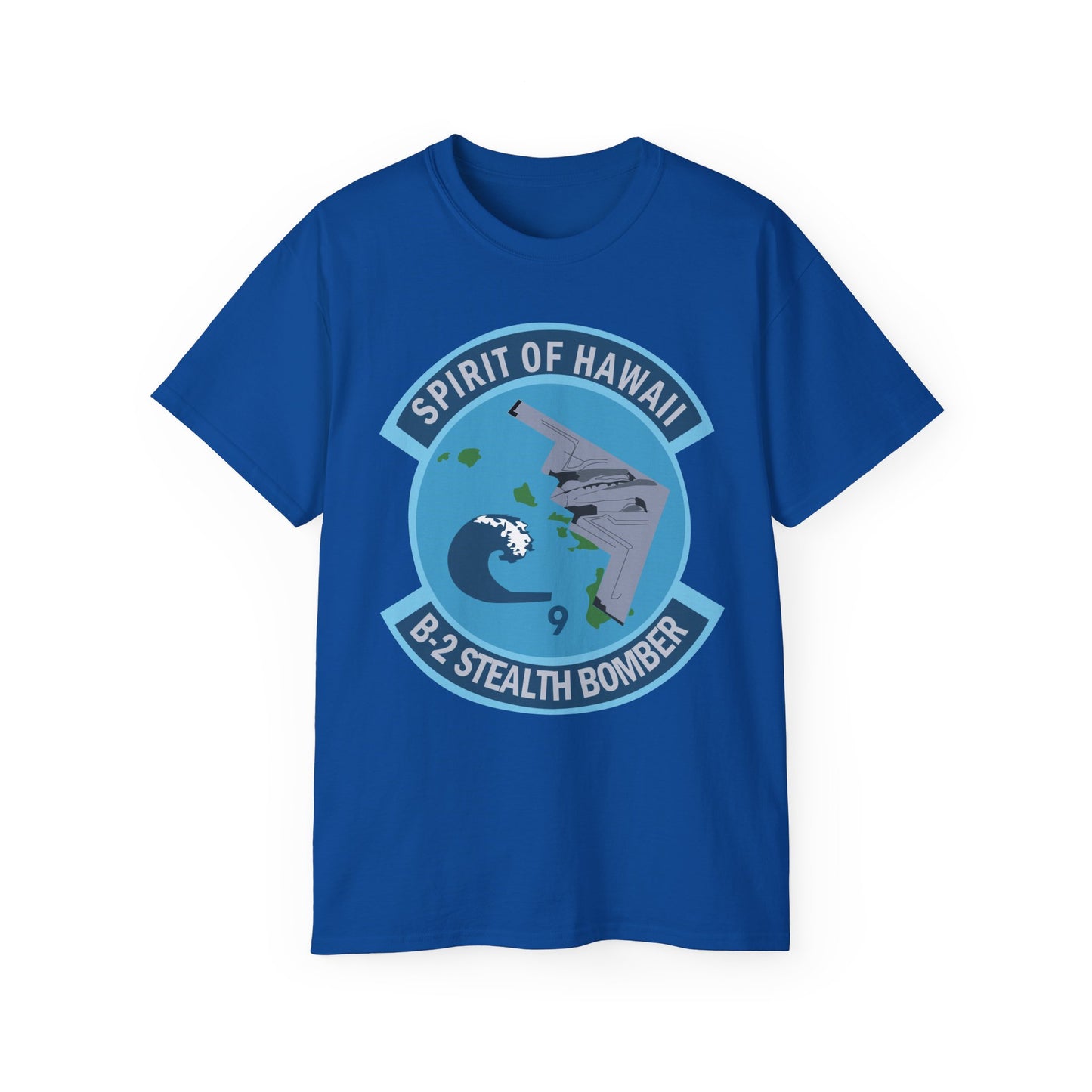 Unisex Ultra Cotton Tee - USAF - B2 - Spirit of Hawaii - Stealth Bomber wo txt X 300