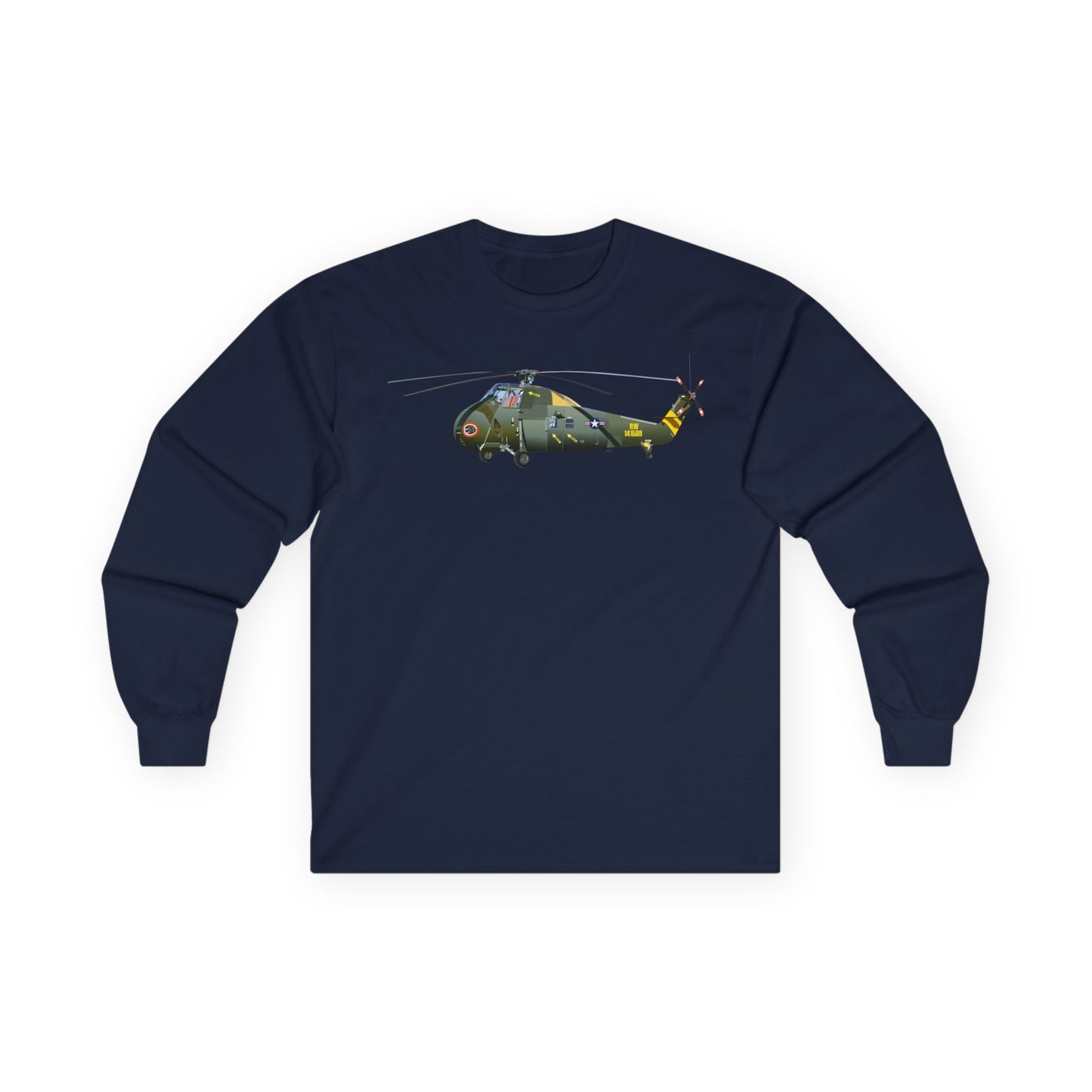 Unisex Ultra Cotton Long Sleeve Tee - H-34 Choctaw wo Txt X 300