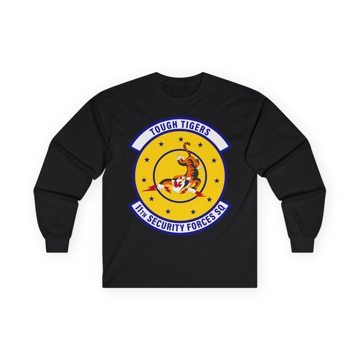 Unisex Ultra Cotton Long Sleeve Tee - USAF - 11th Security Forces Squadron wo txt