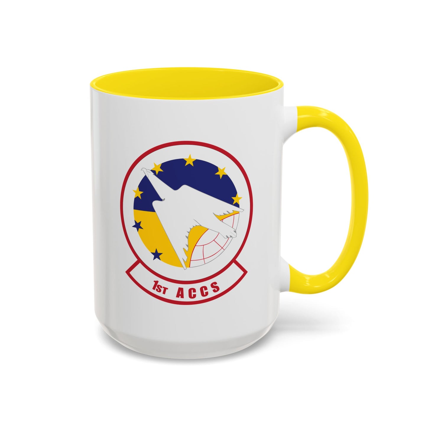 Accent Coffee Mug (11oz & 15oz) - USAF - 1st Airborne Command Control Squadron (ACC) wo txt X 300