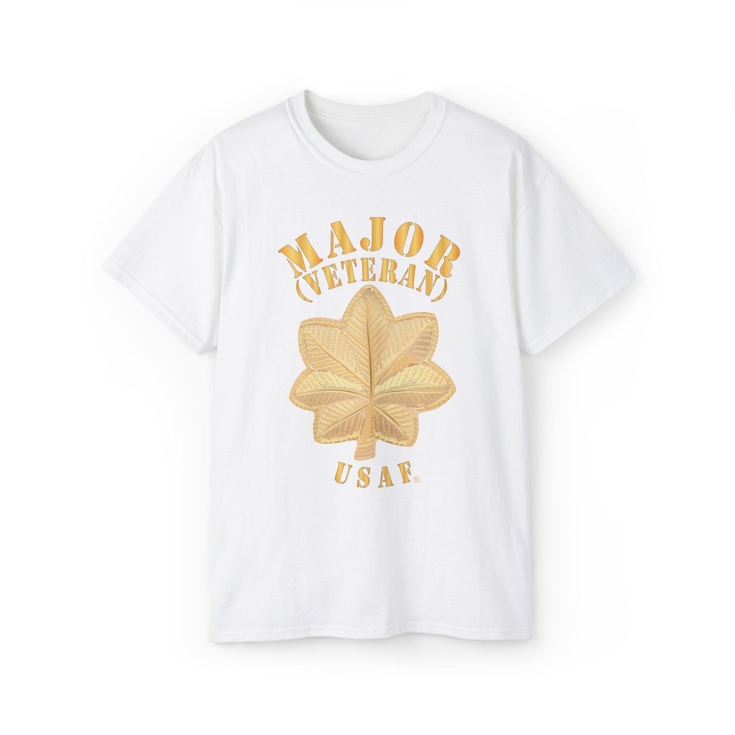 Unisex Ultra Cotton Tee - USAF - Major - Veteran - USAF X 300