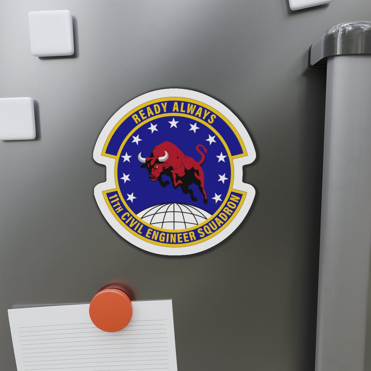 Die-Cut Magnet - USAF - 11th Civil Engineer Squadron wo txt