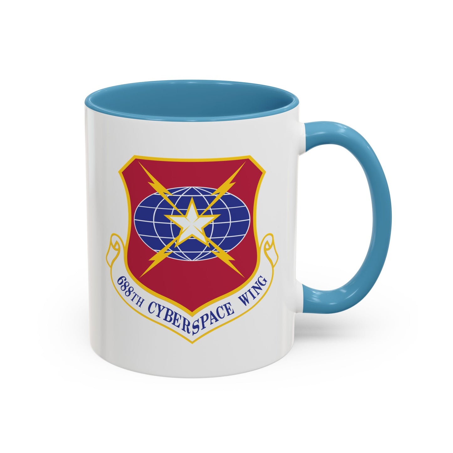 Accent Coffee Mug (11oz & 15oz) - USAF - 688th Cyberspace Wing wo Txt X 300