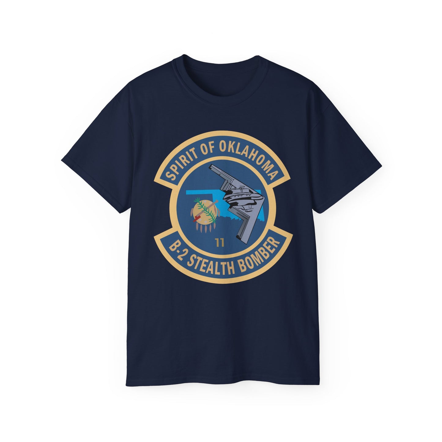 Unisex Ultra Cotton Tee - USAF - B2 - Spirit of Oklahoma - Stealth Bomber wo txt X 300
