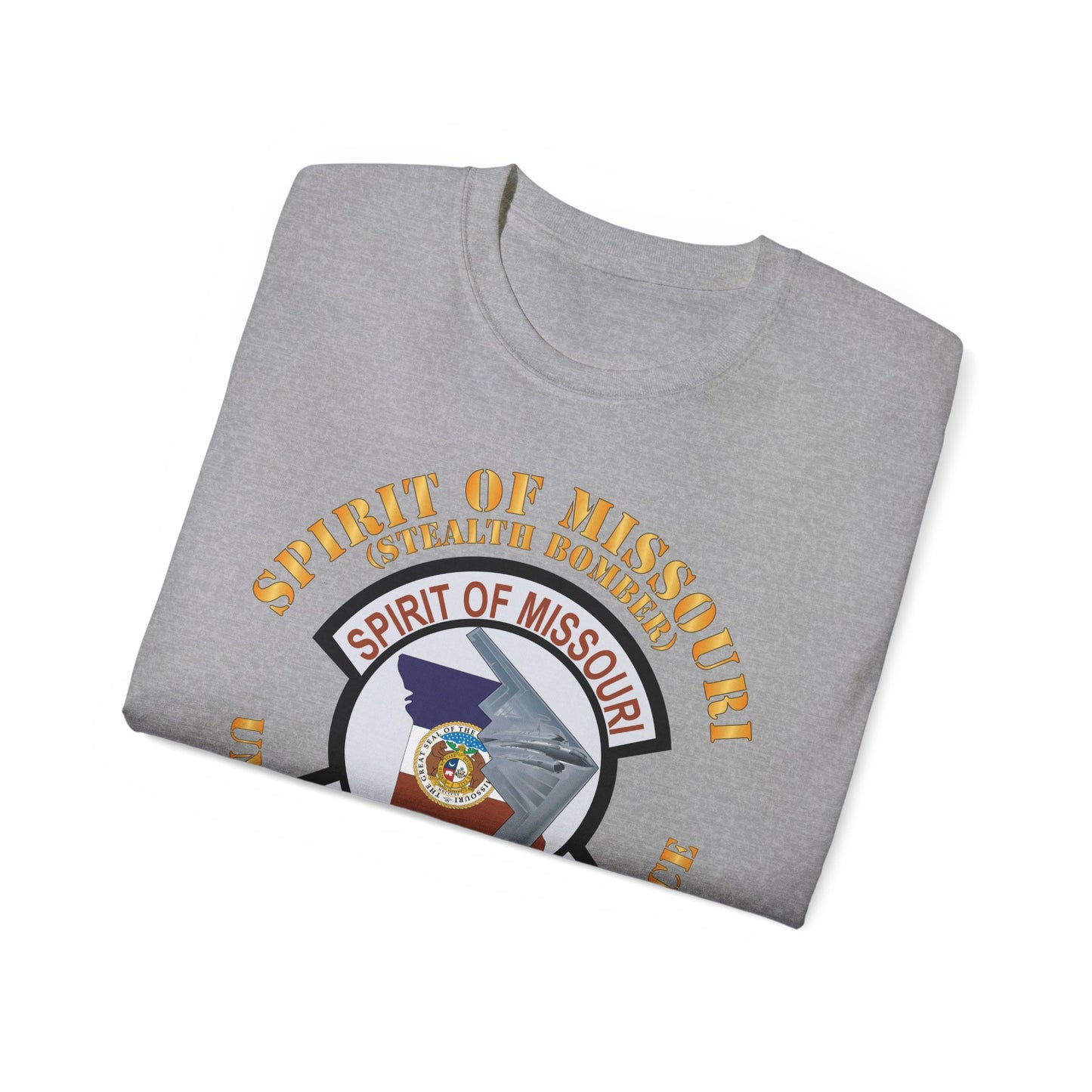 Unisex Ultra Cotton Tee - USAF - B2 - Spirit of Missouri Stealth Bomber X 300