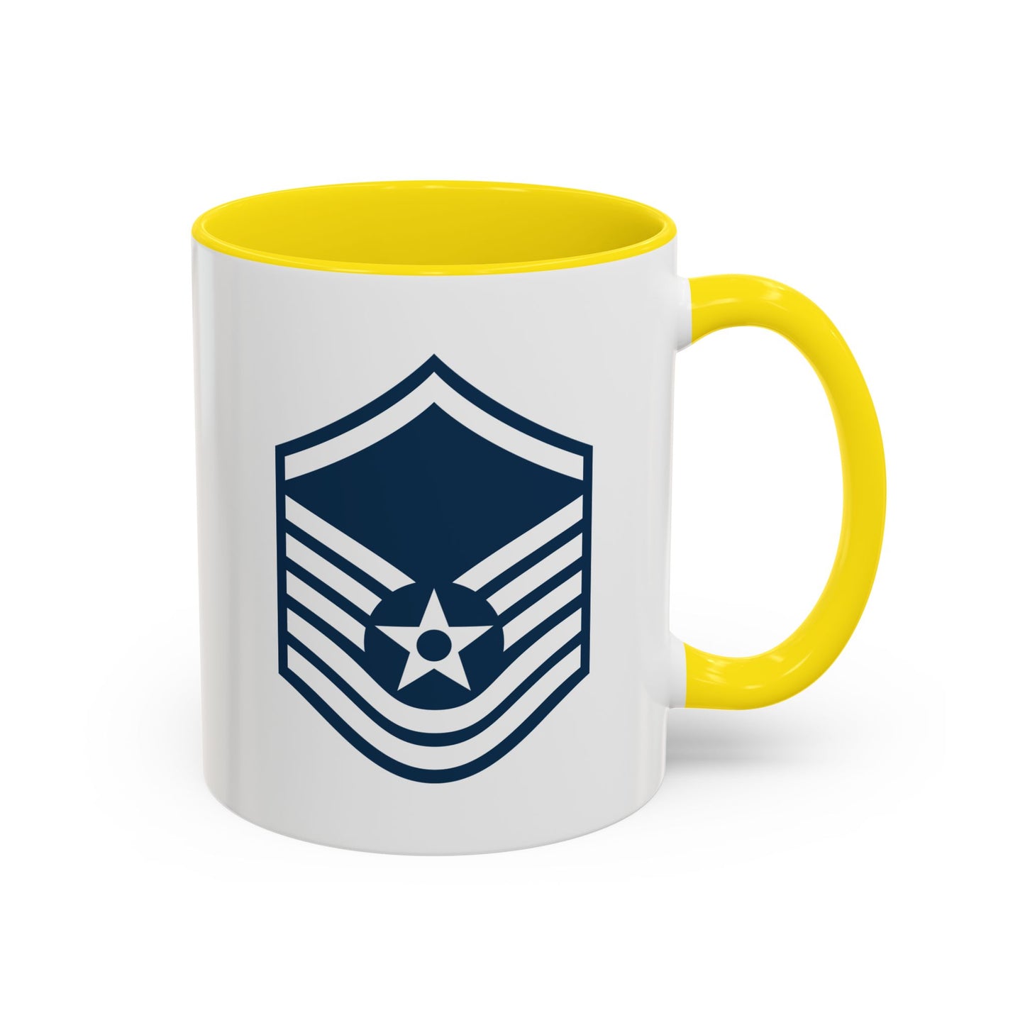 Accent Coffee Mug (11oz & 15oz) - USAF - Master Sergeant (E7a) - 2020