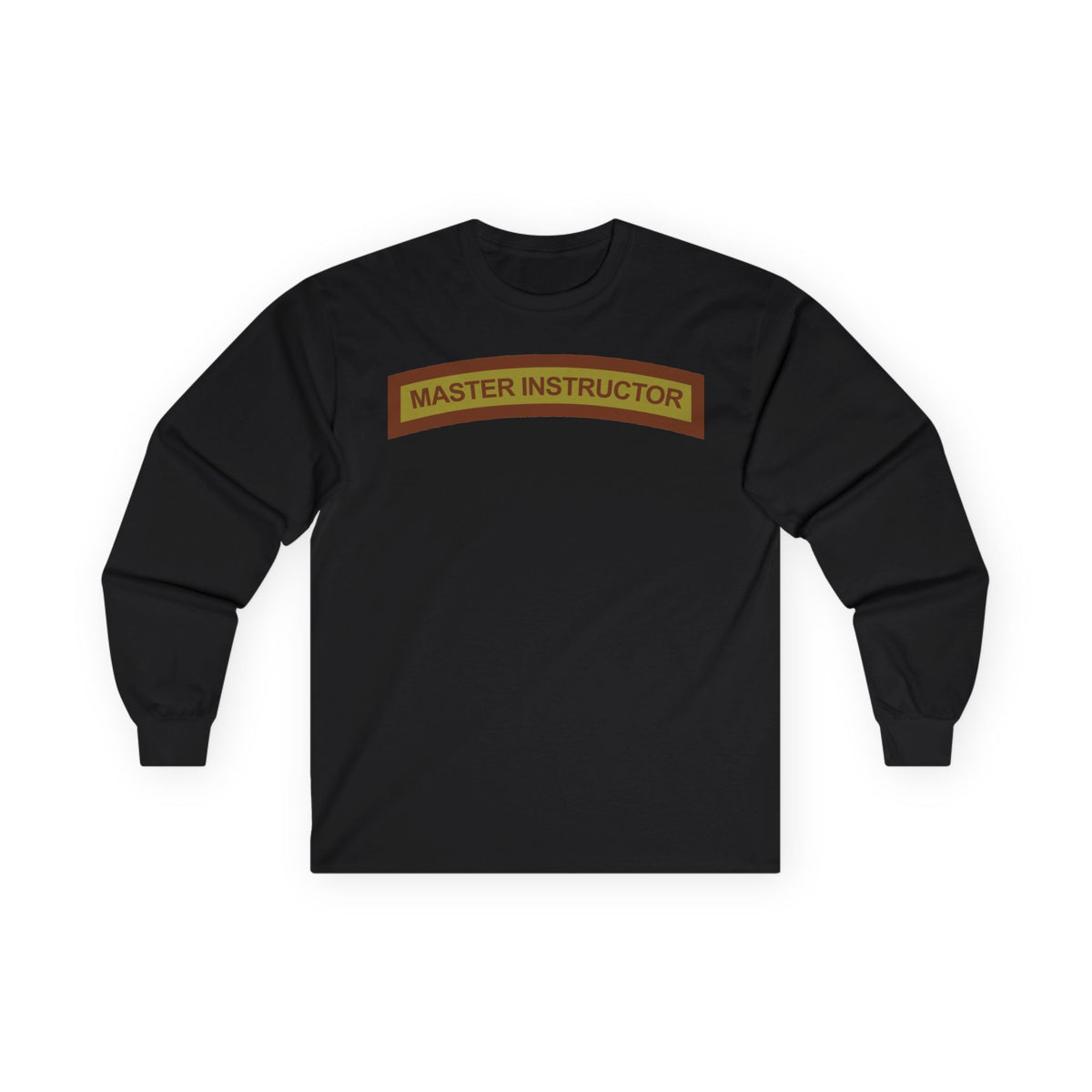 Unisex Ultra Cotton Long Sleeve Tee - USAF - Master Instructor Tab