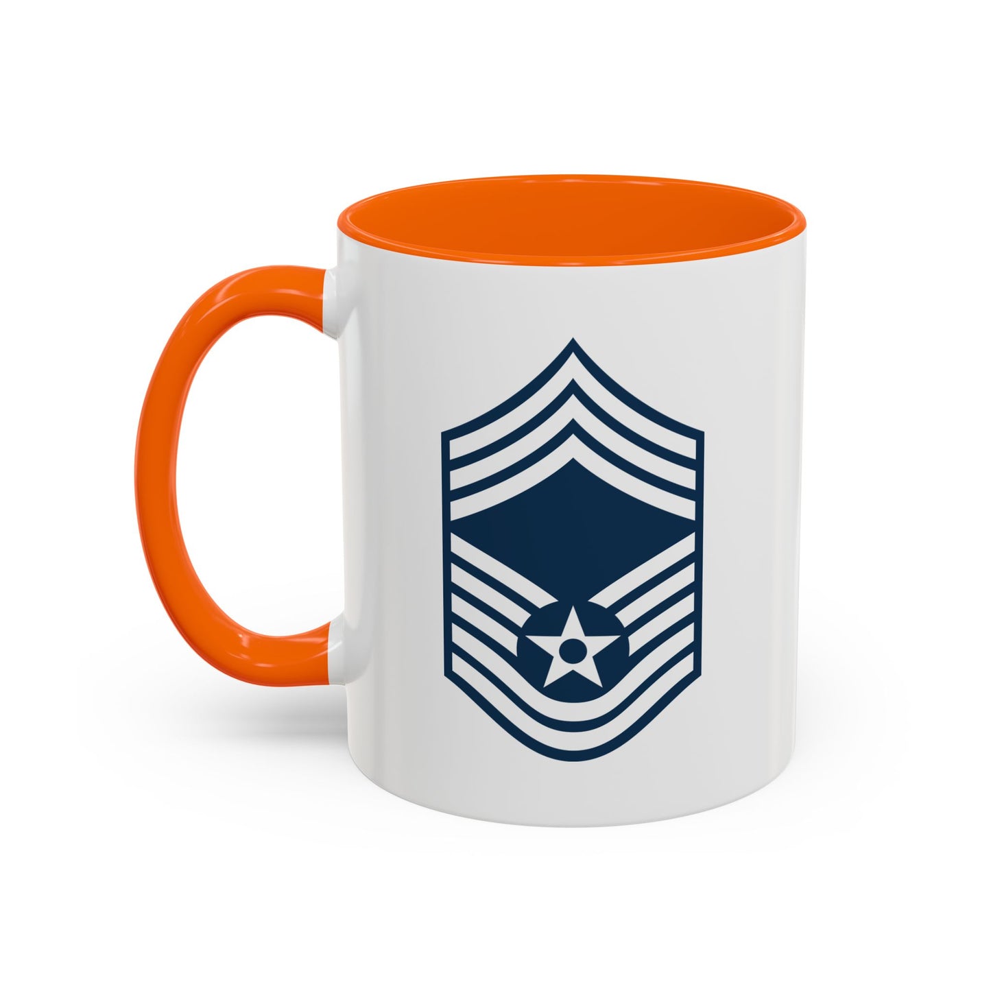 Accent Coffee Mug (11oz & 15oz) - USAF - Chief Master Sergeant (E9a) - 2020