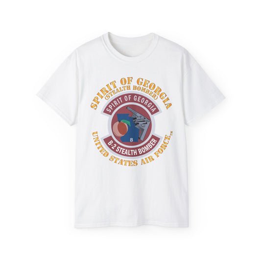 Unisex Ultra Cotton Tee - USAF - B2 - Spirit of Georgia - Stealth Bomber X 300