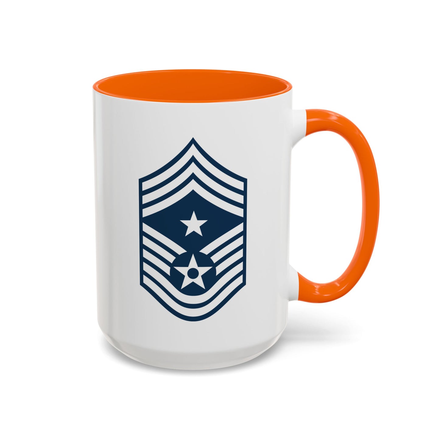 Accent Coffee Mug (11oz & 15oz) - USAF - Command Chief Master Sergeant (E9c) - 2020