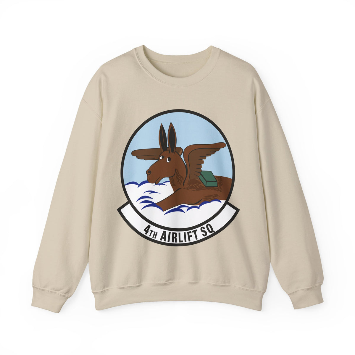 Crewneck Sweatshirt - USAF - 4th Airlift Squadron wo txt X 300