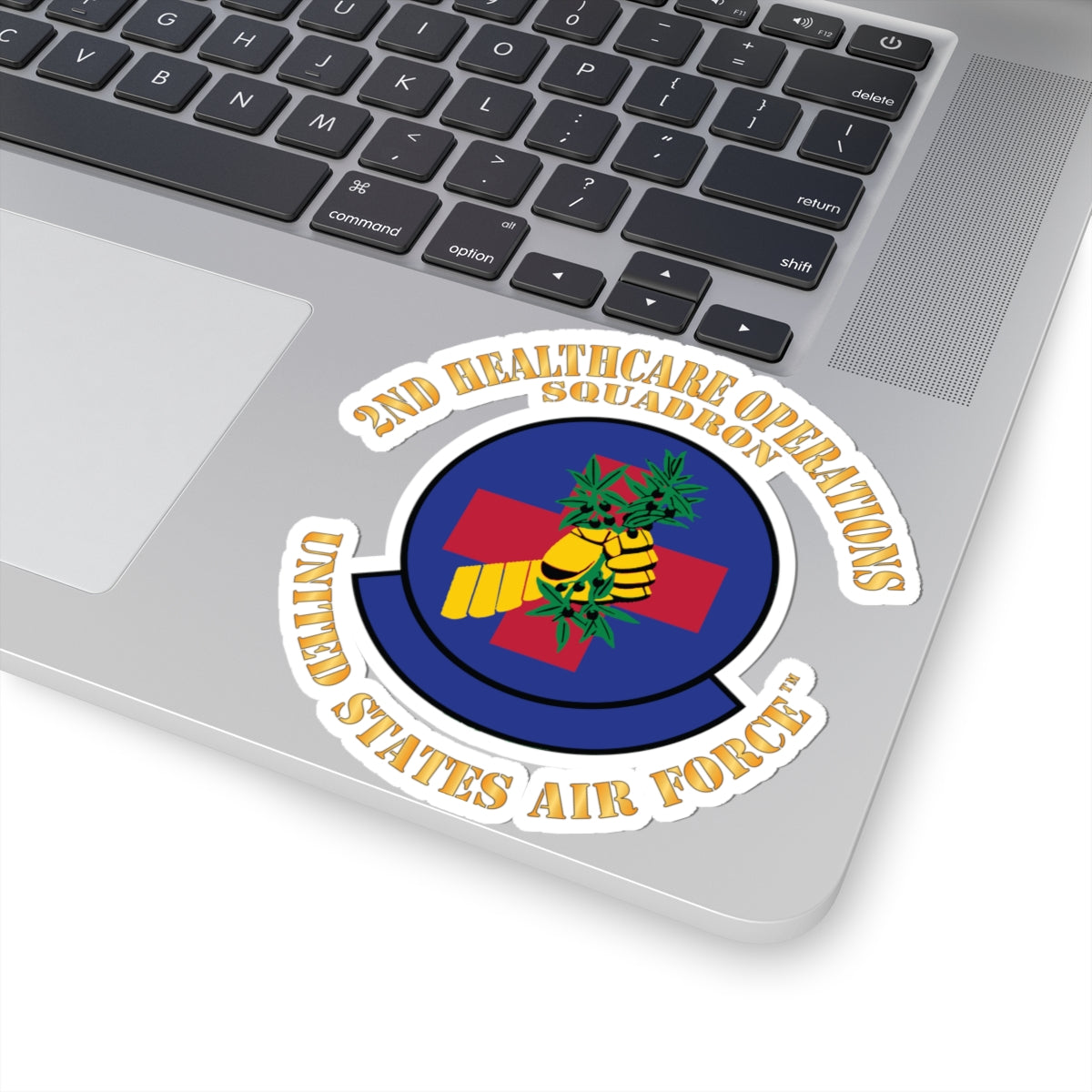 Kiss-Cut Stickers - USAF - 2nd Healthcare Operations Squadron
